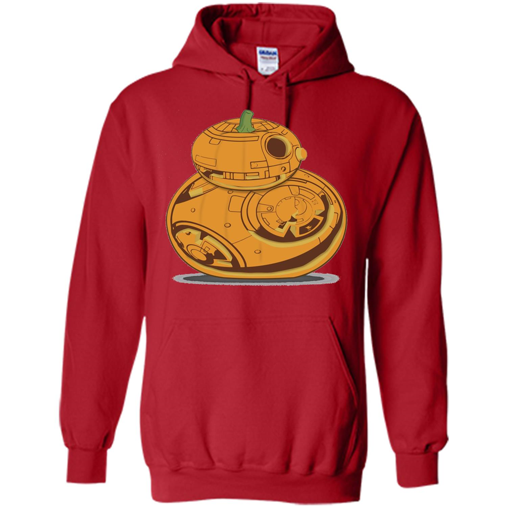 BB-8 Pumpkin Carving Halloween T-Shirt Red