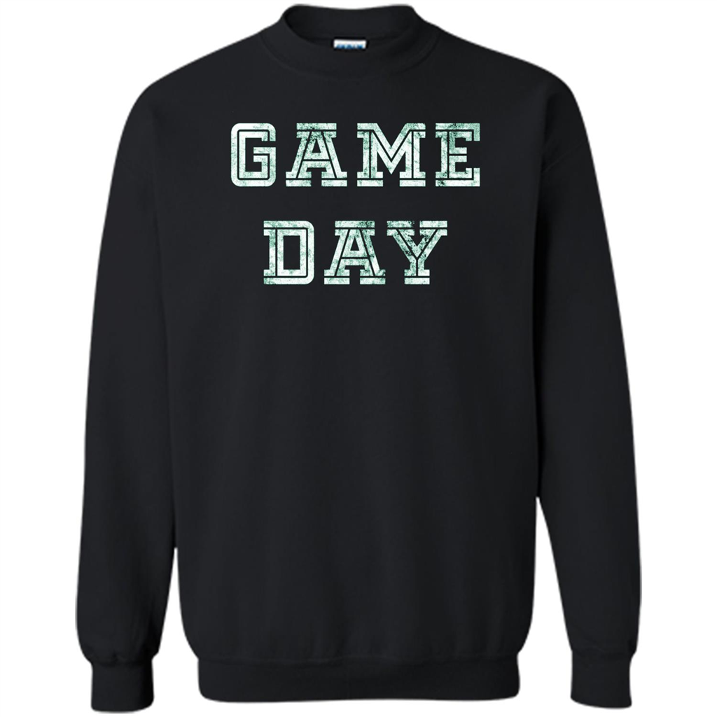 Game Day Football T-Shirt For Football Fans Black