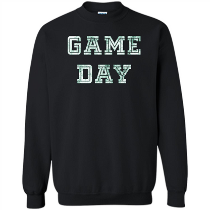 Game Day Football T-Shirt For Football Fans Black