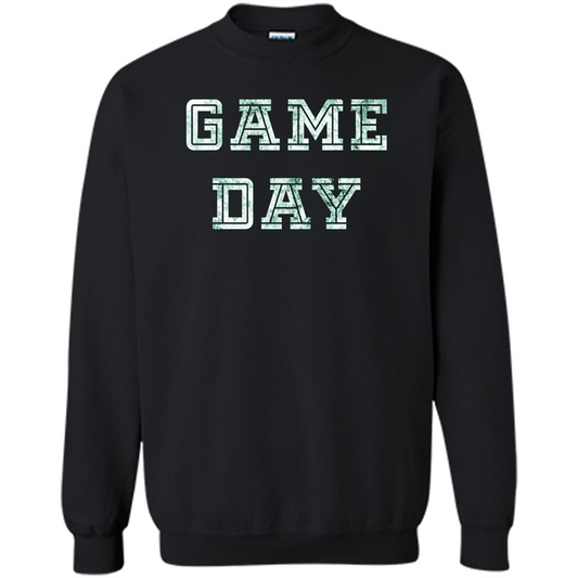 Game Day Football T-Shirt For Football Fans Black
