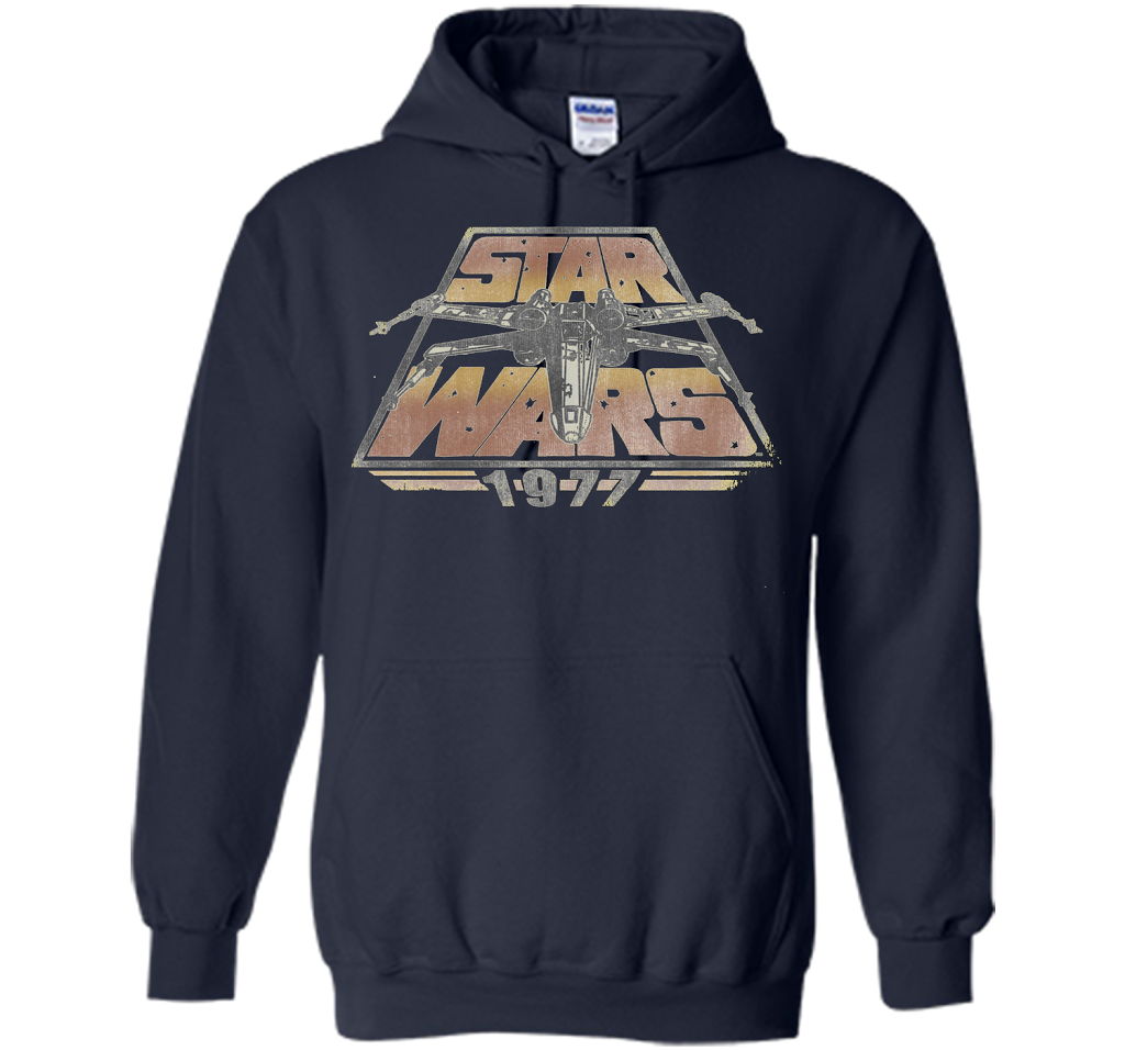 Star Wars 1977 Time Warp Graphic T-Shirt cool shirt Navy