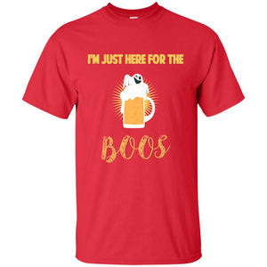 Im Just Here for Boos Funny Halloween T-shirt