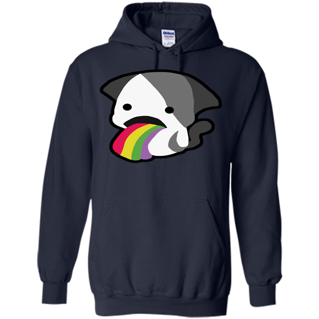 Love Cat T-shirt Cute Cat Navy