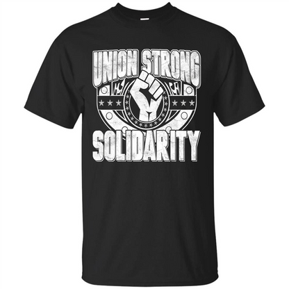 Union Strong Solidarity T-shirt Black