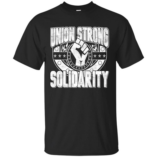 Union Strong Solidarity T-shirt Black