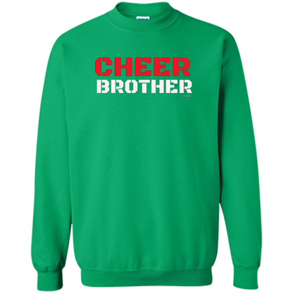 Cheer Brother T-Shirt for Brothers of Cheerleaders Irish Green