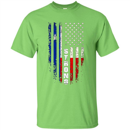 Texas Strong T-shirt Hurricane Harvey 2017 T-shirt Lime