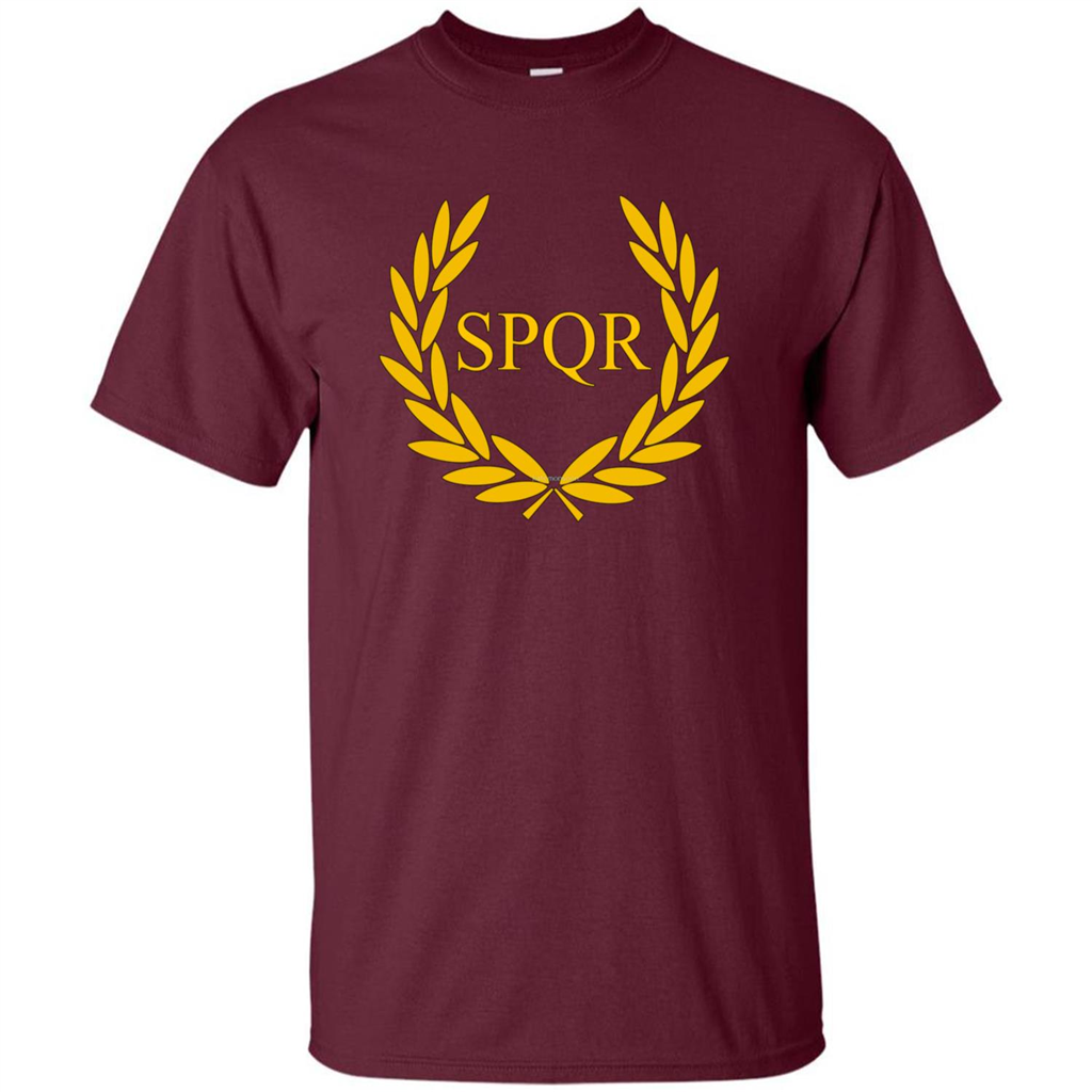 Camp Jupiter SPQR T-shirt Maroon
