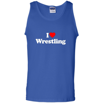 I Love Wrestling T-shirt Royal