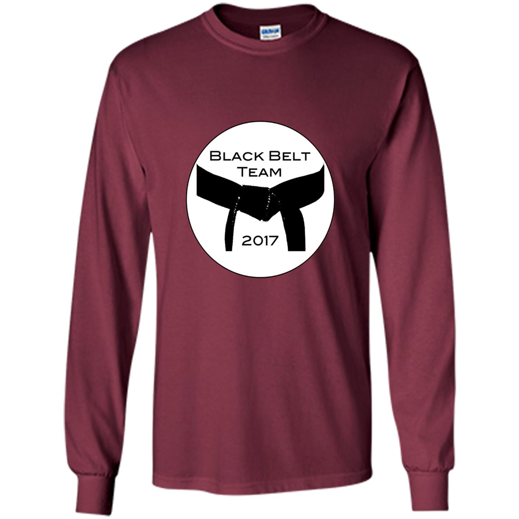 Black Belt Team 2017 T-shirt Maroon