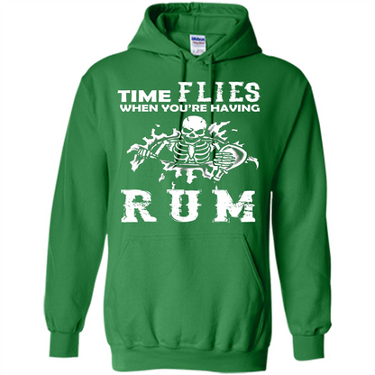 Rum T-shirt Time Flies When You're Having Rum