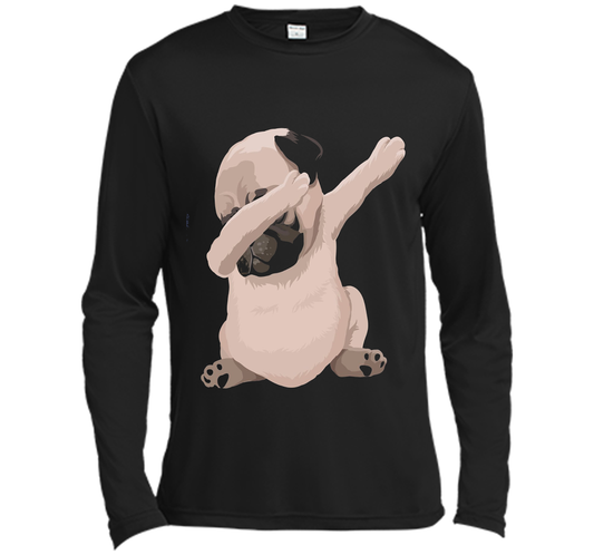 Funny Pug Dab Shirt - Dabbing Pug T T-shirt Black