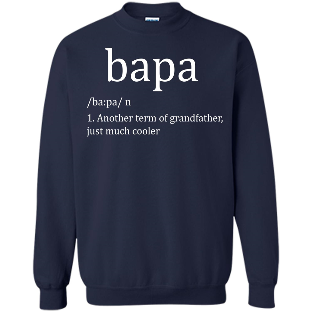 Papa T-shirt Bapa T-shirt Navy