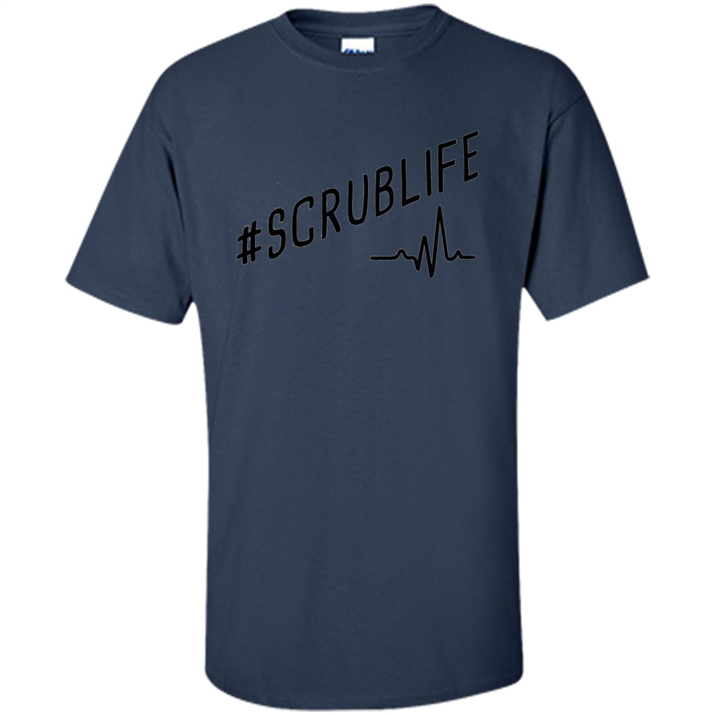 Nurse T-shirt Scrub Life Navy