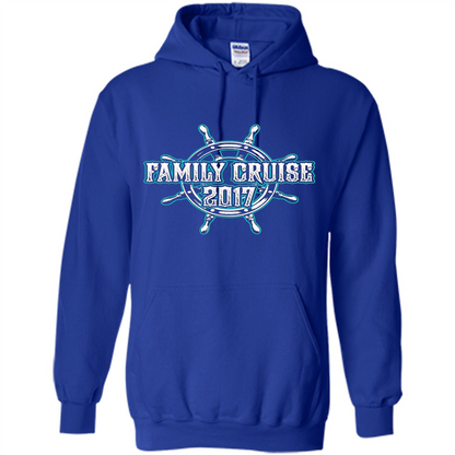 Family Cruise 2017 T-Shirt Family Vacation T-shirt Royal