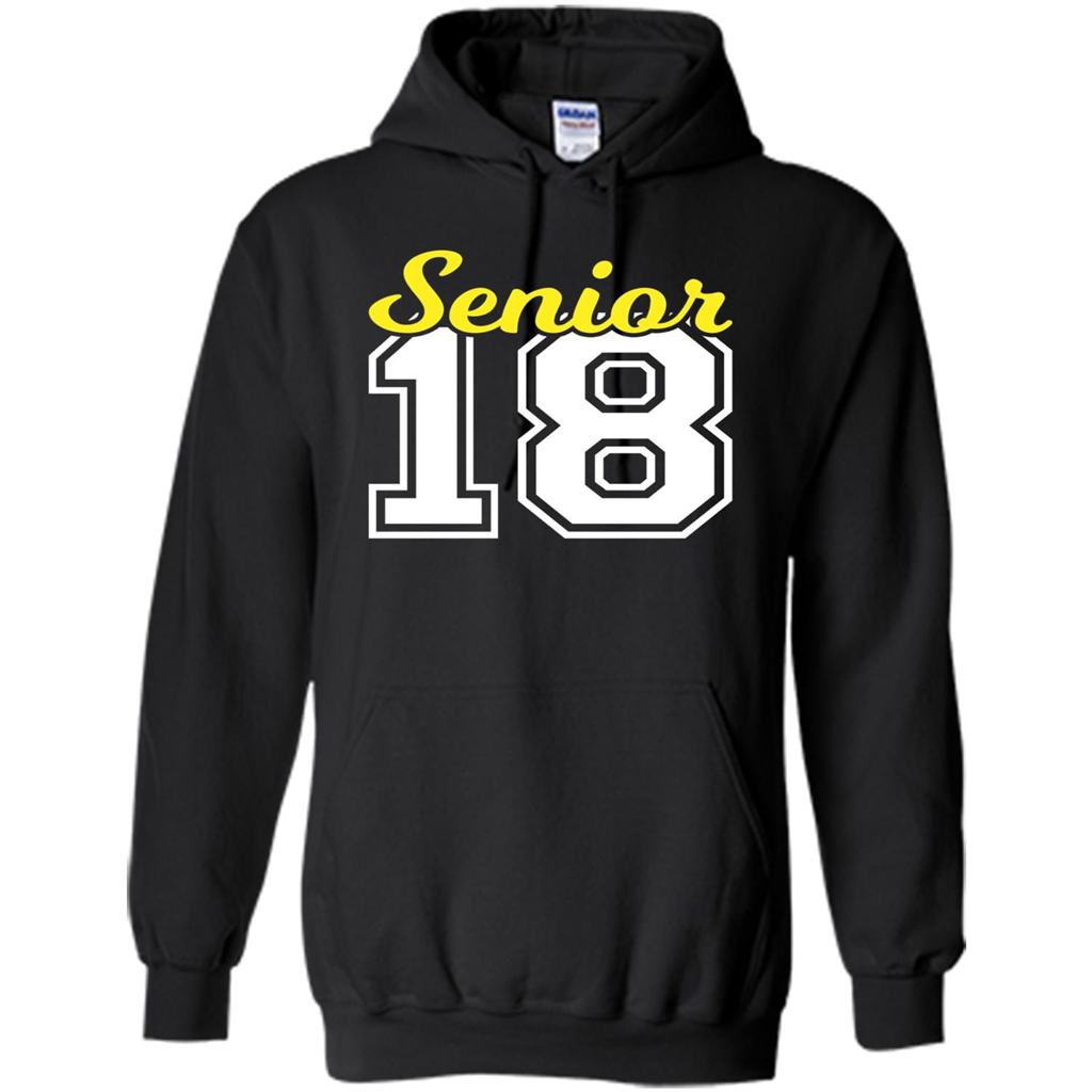 Senior Class of 2018 Jersey Style T-shirt Black