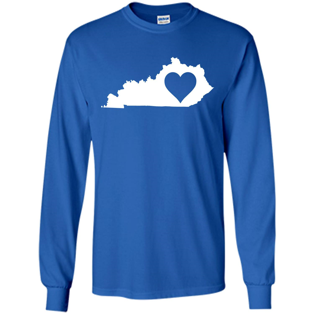 Kentucky Love T-Shirt Kentucky State T-shirt Royal