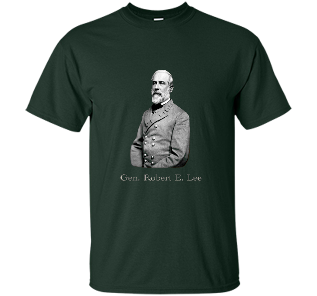General Robert E. Lee T-shirt Forest Green