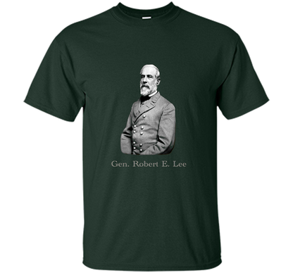 General Robert E. Lee T-shirt Forest Green