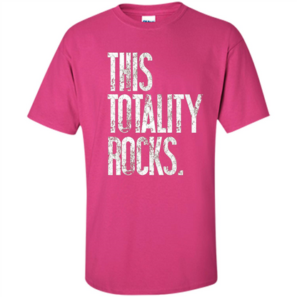This Totality Rocks T-shirt Heliconia