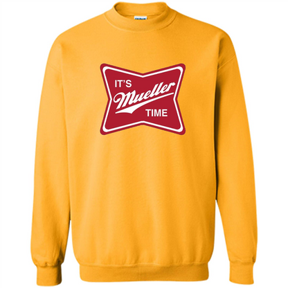 It's Mueller Time T-shirt Gold