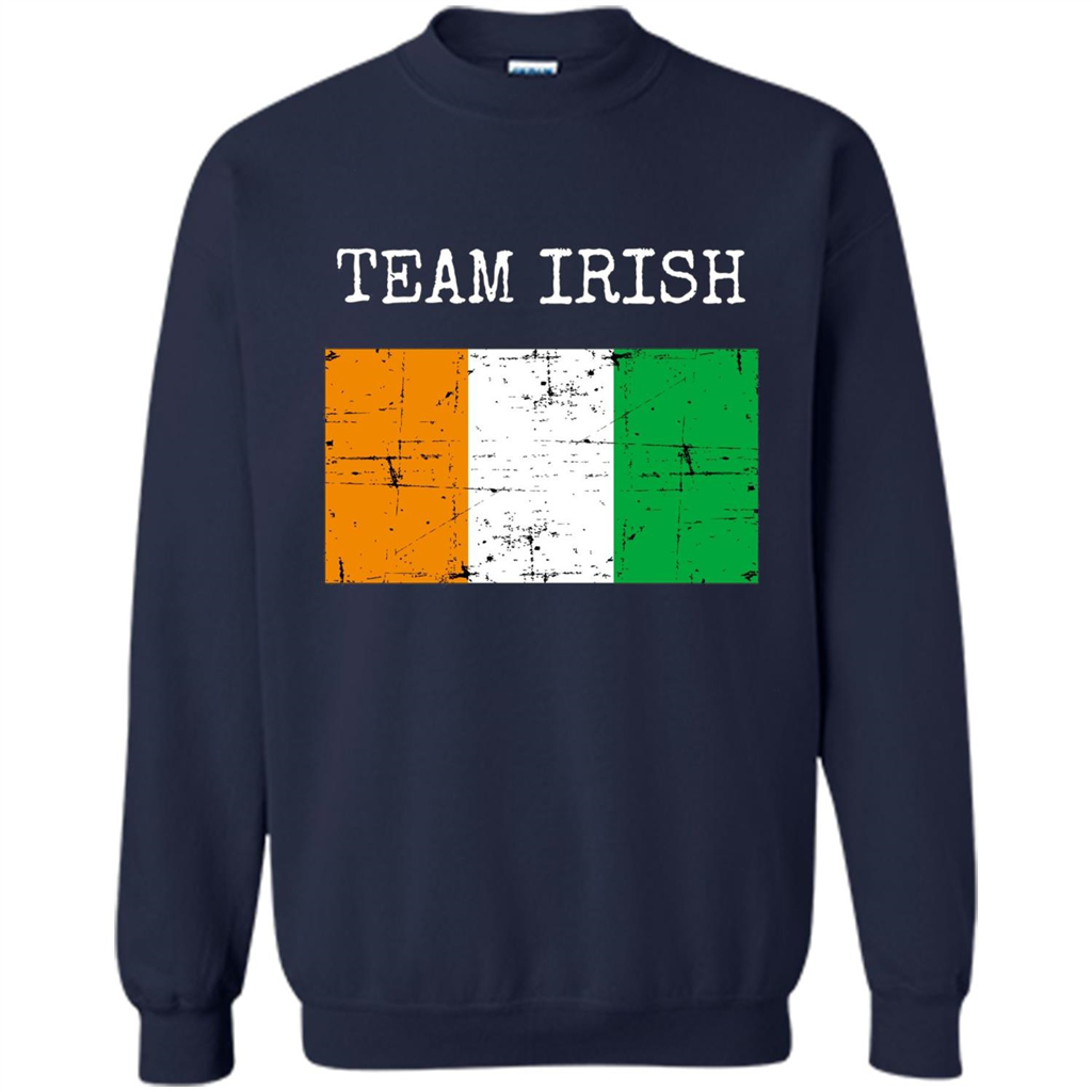 Irish Clothing Irish Flag Shirt Fighting Team T-shirt Navy