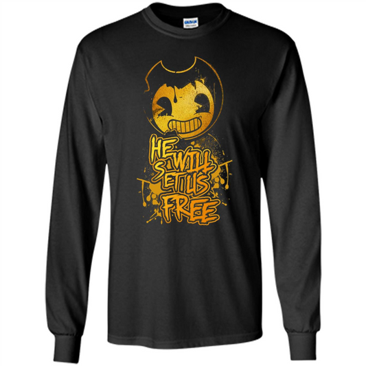 He Will Set Us Free T-shirt Black