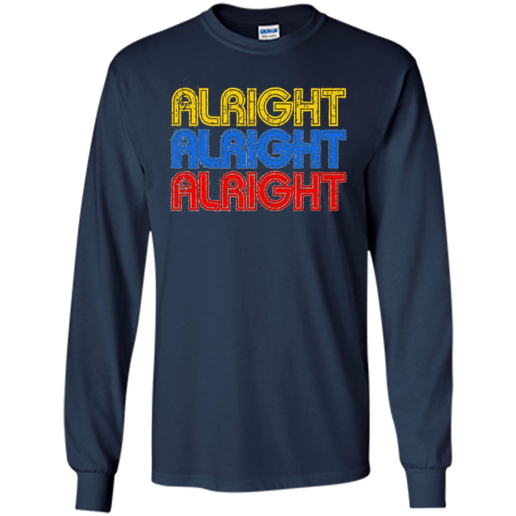 Alright Alright Alright T-shirt Navy