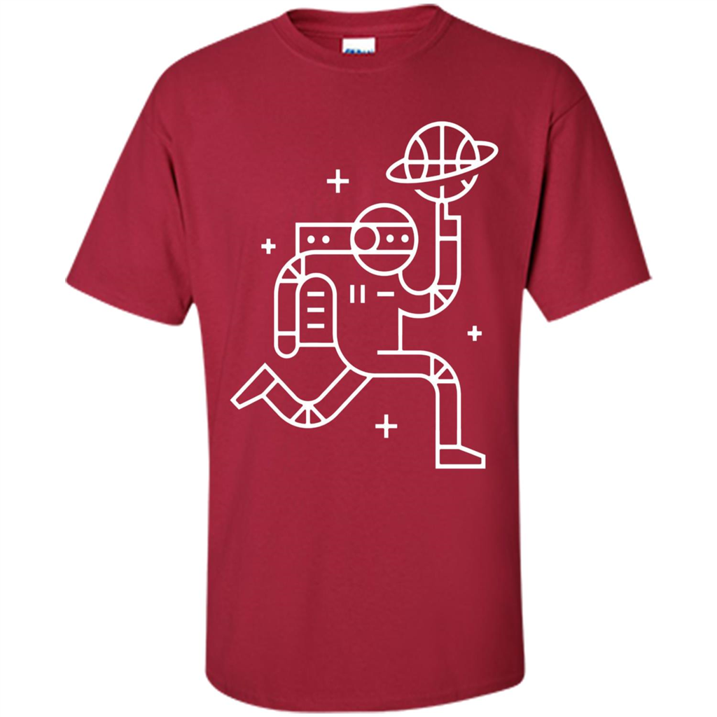 Space Ballin' T-Shirt Cardinal