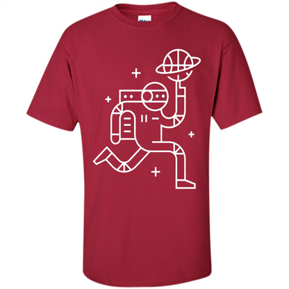 Space Ballin' T-Shirt Cardinal
