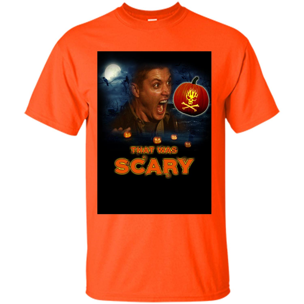 Halloween T-shirt That Was Scary T-shirt Orange