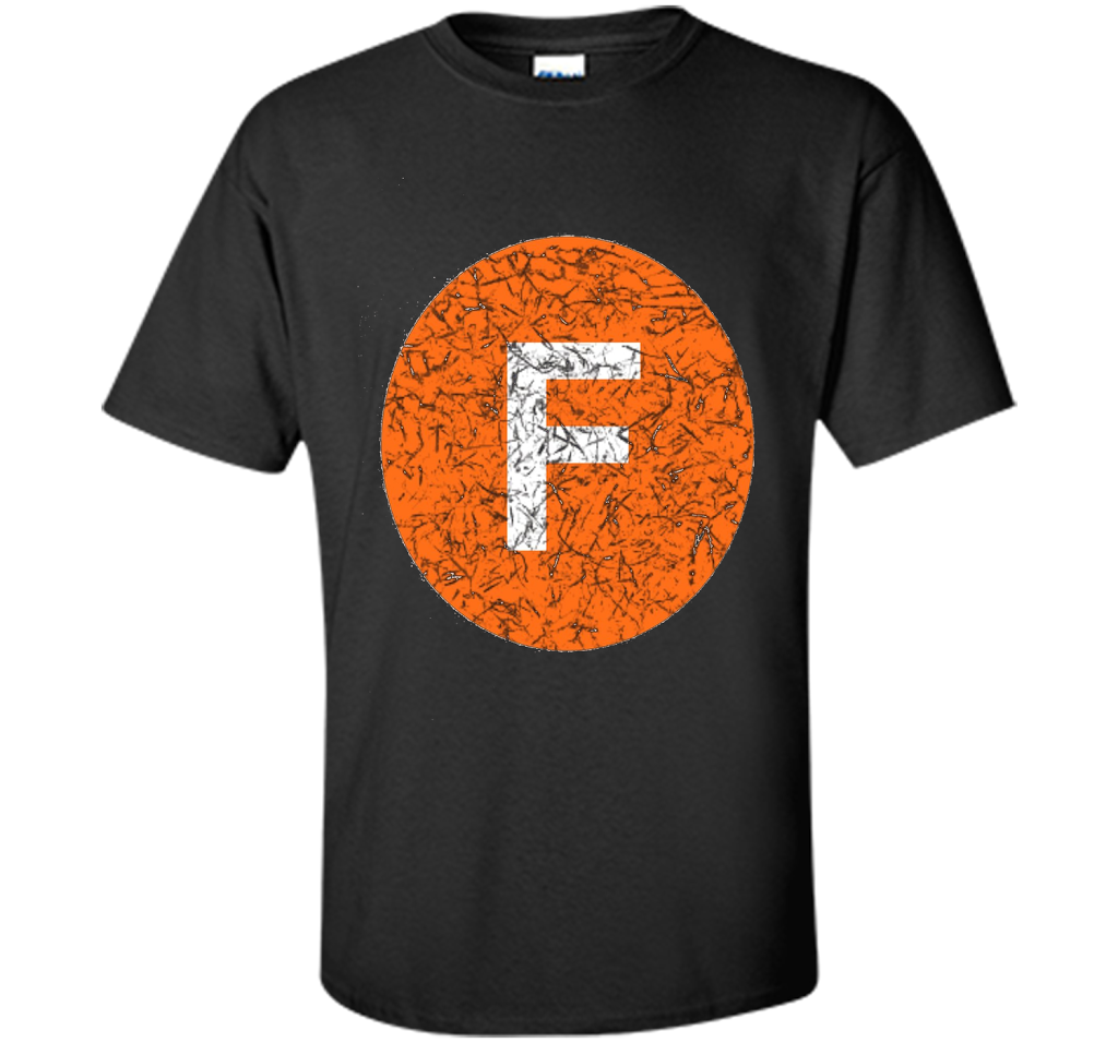 Vintage New York F Train Logo T Shirt Distressed T-shirt Black