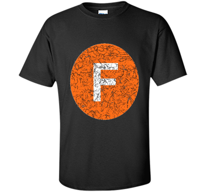 Vintage New York F Train Logo T Shirt Distressed T-shirt Black