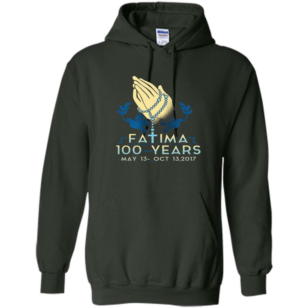 Fatima 100 Years T-shirt Forest Green
