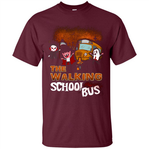 Halloween T-shirt The Walking School Bus T-shirt