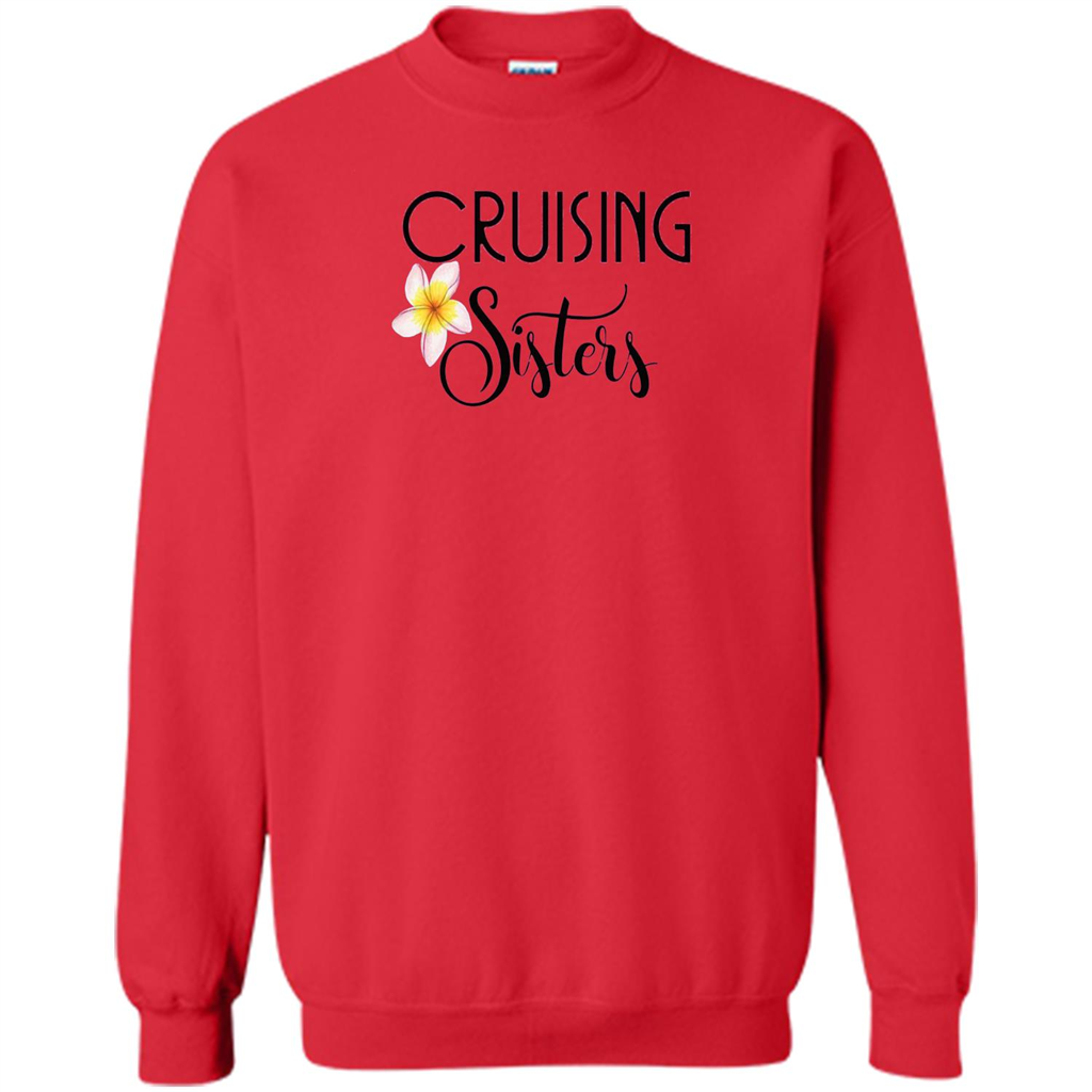 Cruising Sisters T-Shirt Cruise Vacation T-shirt Red