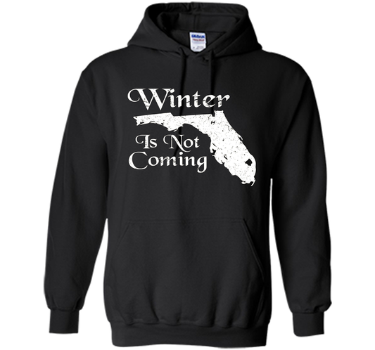 Florida T-shirt Winter Is Not Coming Black