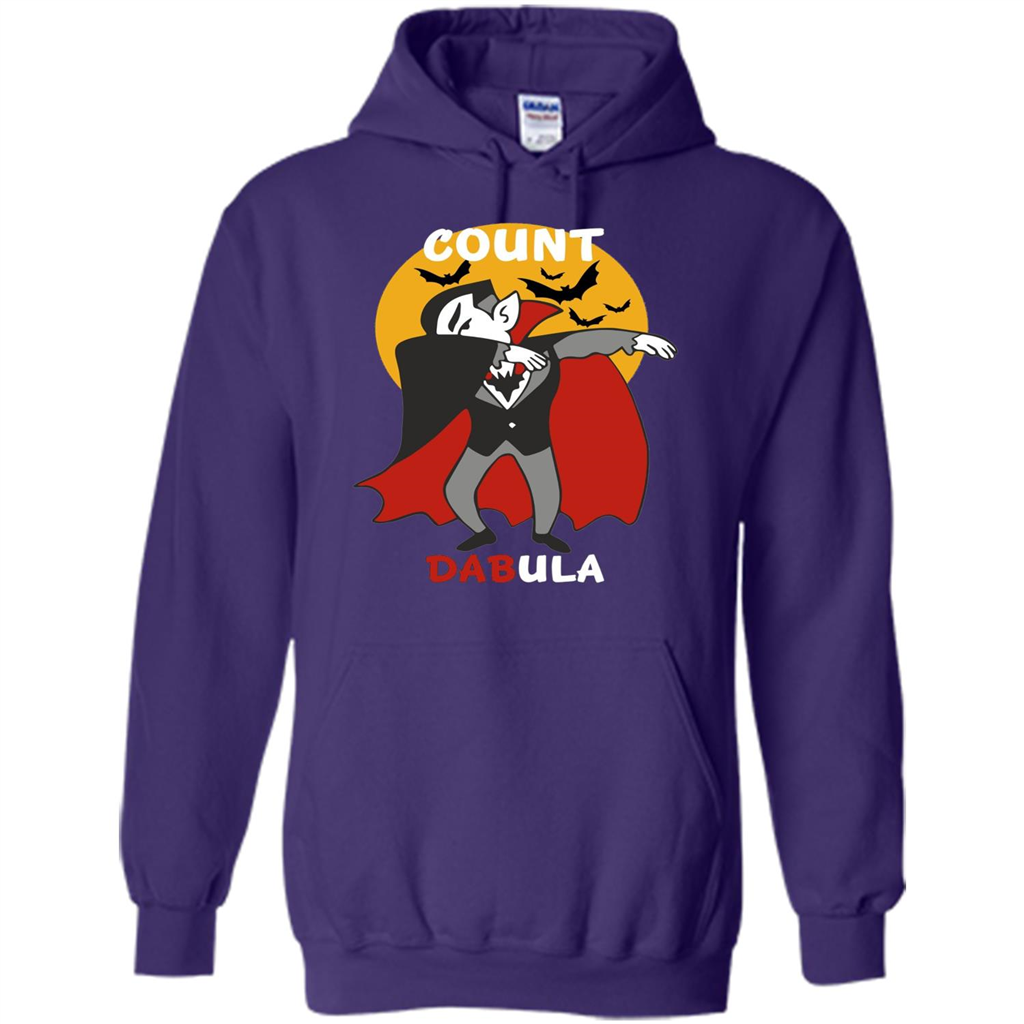 Count Dabula Dabbing Halloween T-shirt Purple