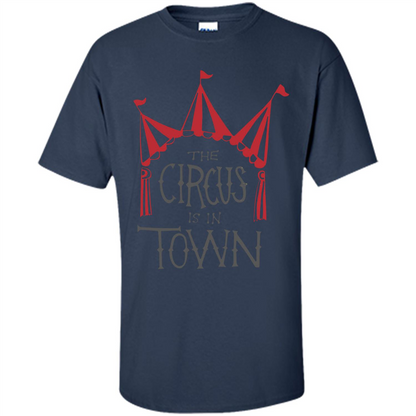Circus T-shirt The Circus is in Town Navy