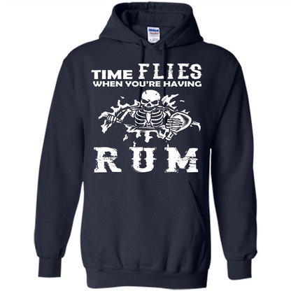 Rum T-shirt Time Flies When You're Having Rum