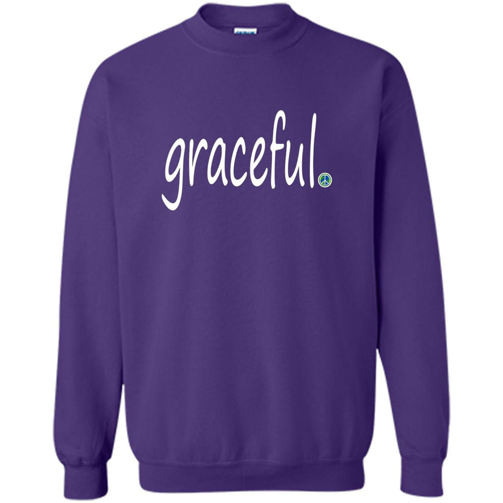 Graceful T-shirt World Peace Point Orange