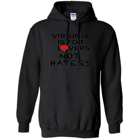 Virginia Is For The Lovers, Not The Haters T-Shirt Black