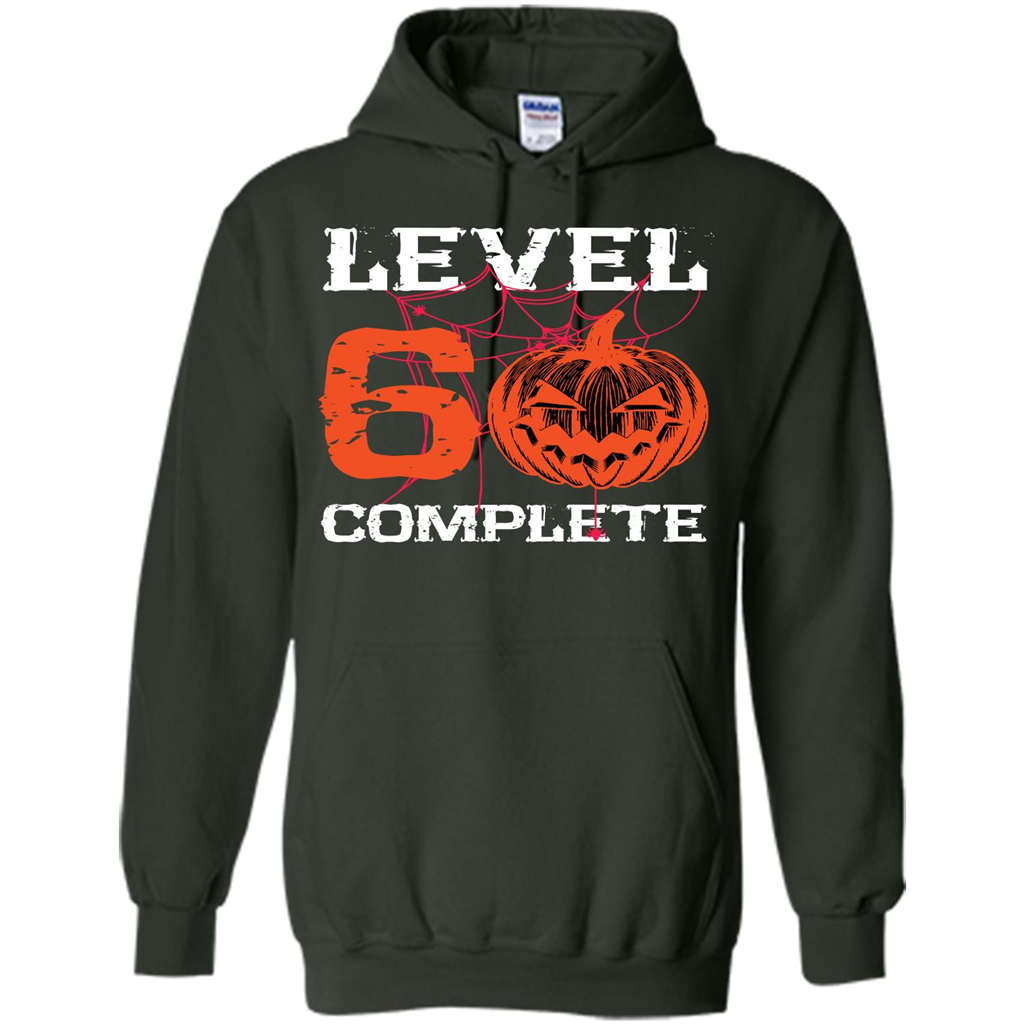 Halloween T-shirt Level 60 Complete Forest Green