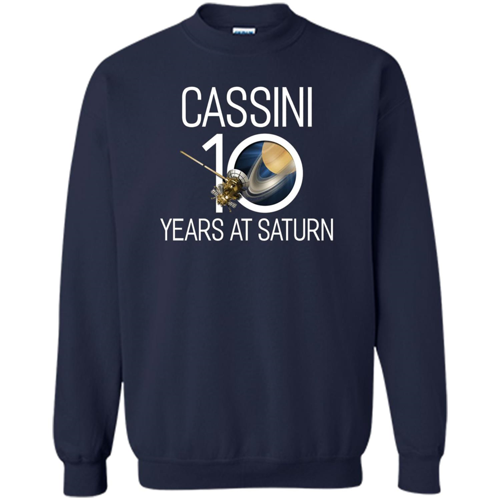 Cassini 10 Years at Saturn T-shirt Navy