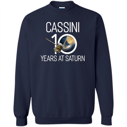 Cassini 10 Years at Saturn T-shirt Navy