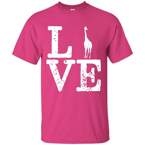 I Love Giraffe T-Shirt