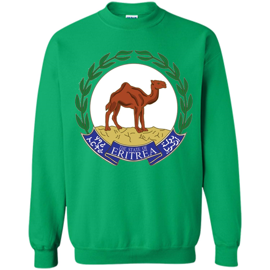 Eritrea Emblem T-shirt National Heritage Pride Irish Green