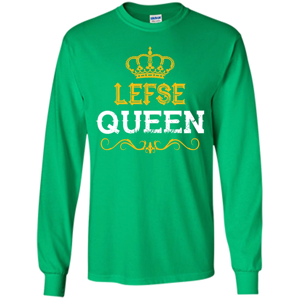 Norsland T-shirt Lefse Queen T-shirt Irish Green