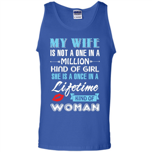 Husband T-shirt My Wife Is Not A One In A Million Kind Of Girl T-shirt