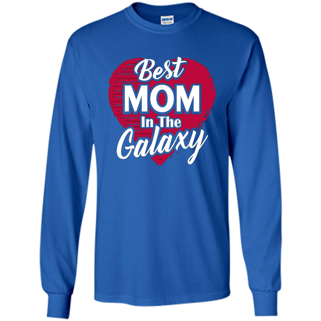 Mothers Day T-shirt Best Mom In The Galaxy Royal